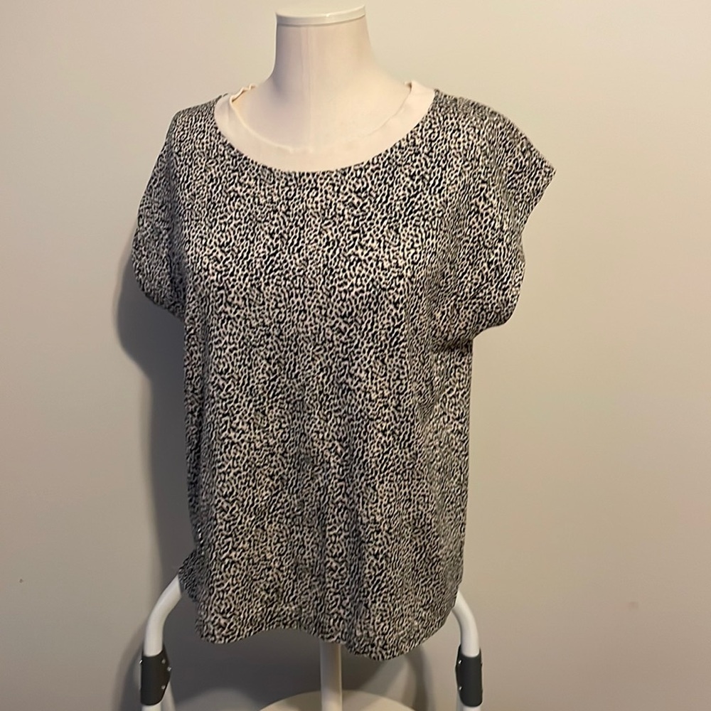 Animal print top